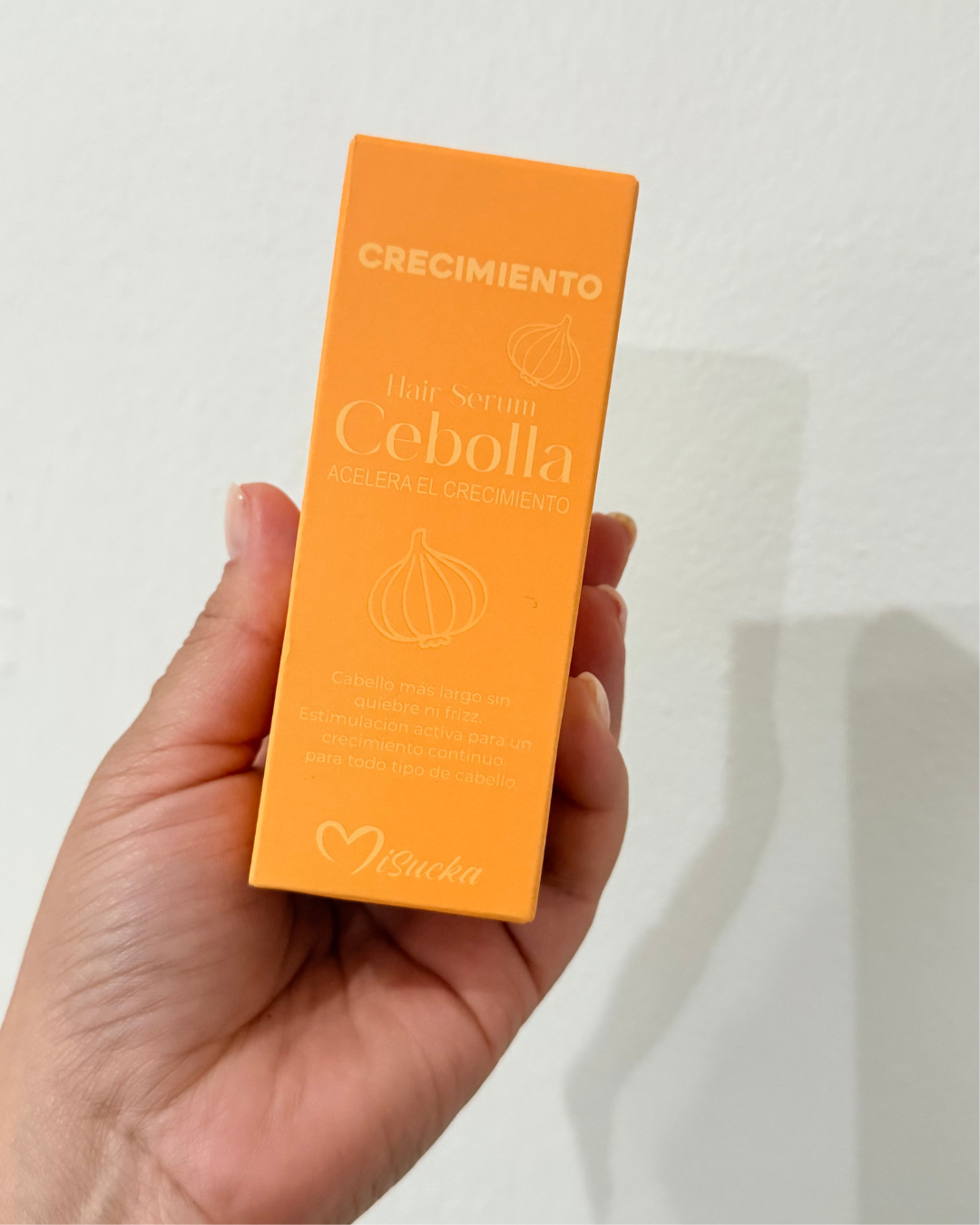 Misucka serum cebolla para el crecimiento del cabello 50ml
