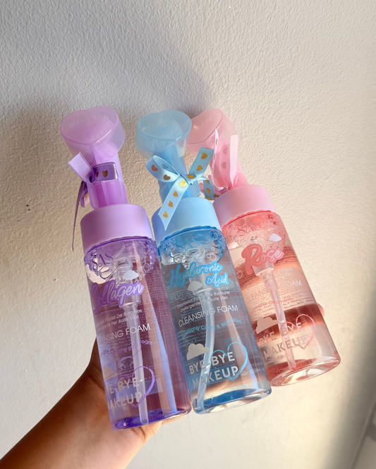 Espuma Limpiadora Facial" Bye Bye Makeup"- Limpieza Suave y Profunda