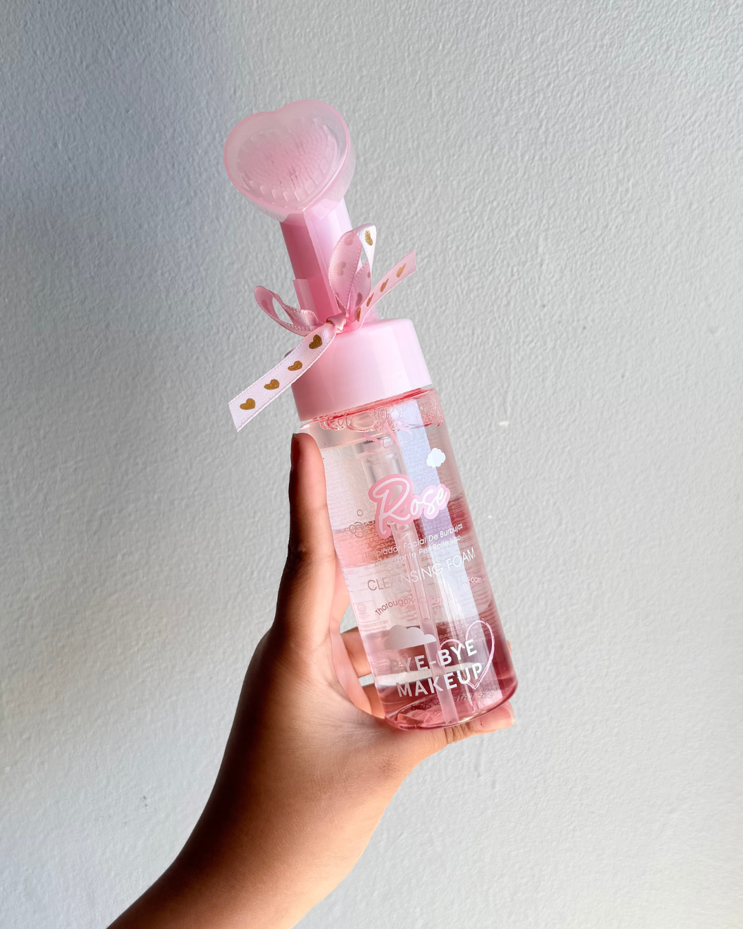 Espuma Limpiadora Facial" Bye Bye Makeup"- Limpieza Suave y Profunda