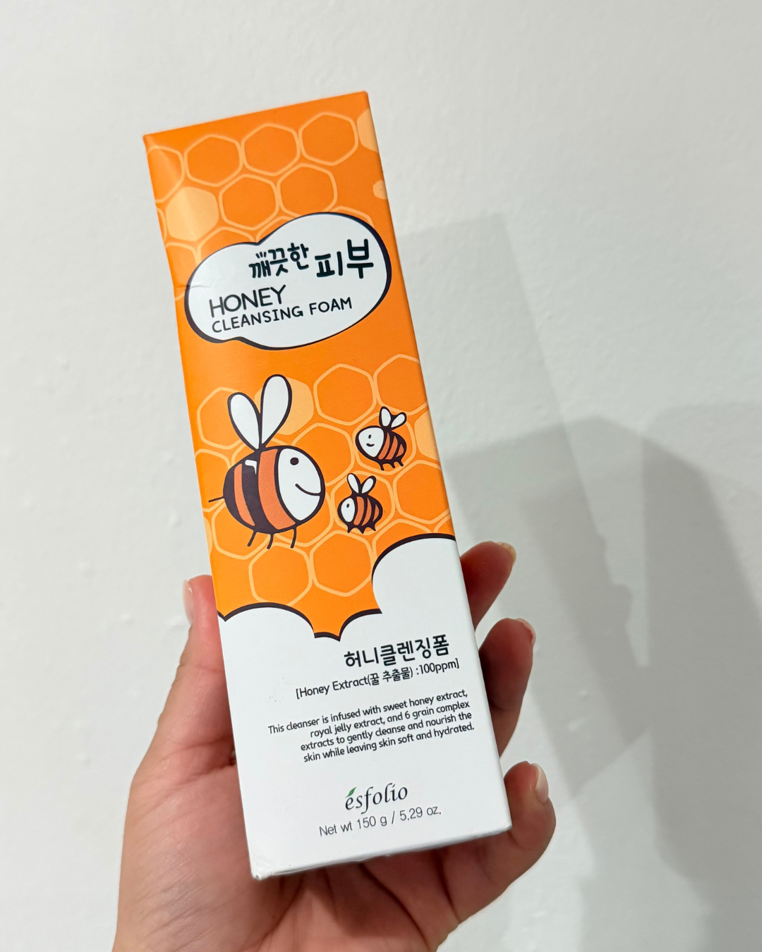 Esfolio Espuma limpiadora Honey 150gr