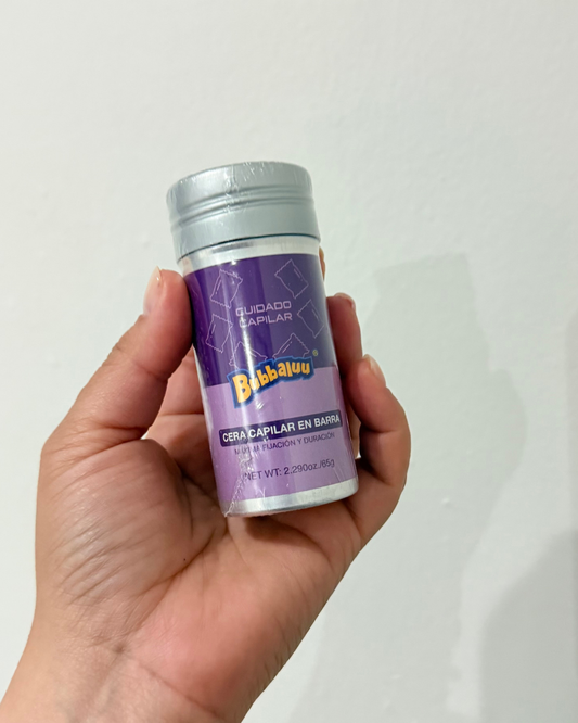 Bubbaluu Cera en barra fijadora 65gr Uva