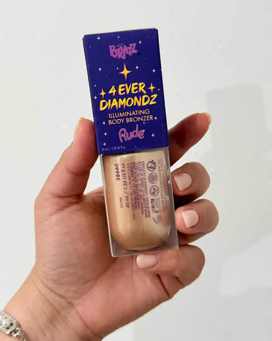 Rude Bratz Bronceador corporal iluminador 4Ever Diamondz
