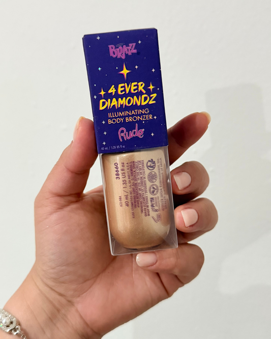 Rude Bratz Bronceador corporal iluminador 4Ever Diamondz