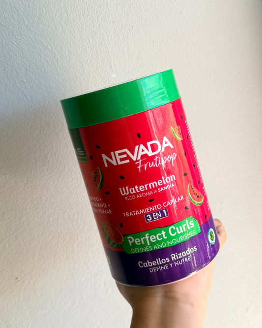 Nevada Mascarilla 3 en 1 Cabello Rizado Sandia 1kg