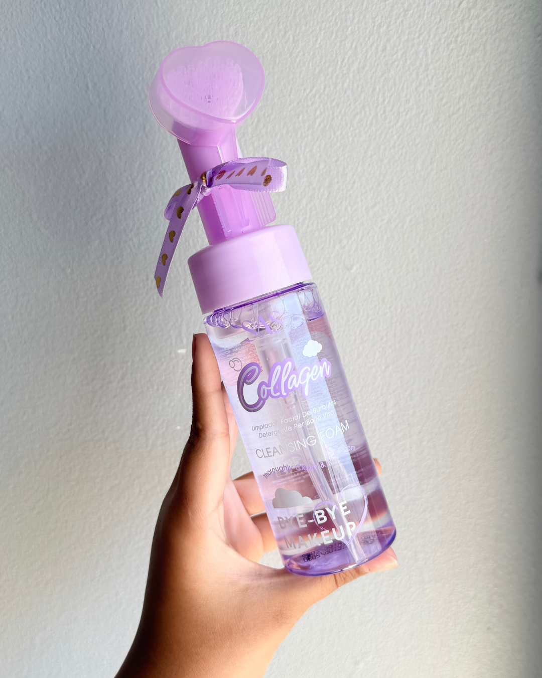 Espuma Limpiadora Facial" Bye Bye Makeup"- Limpieza Suave y Profunda