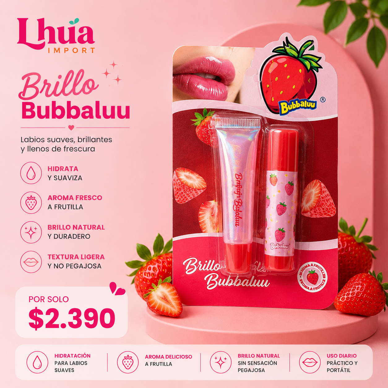 Bubbaluu Balsamo Labial