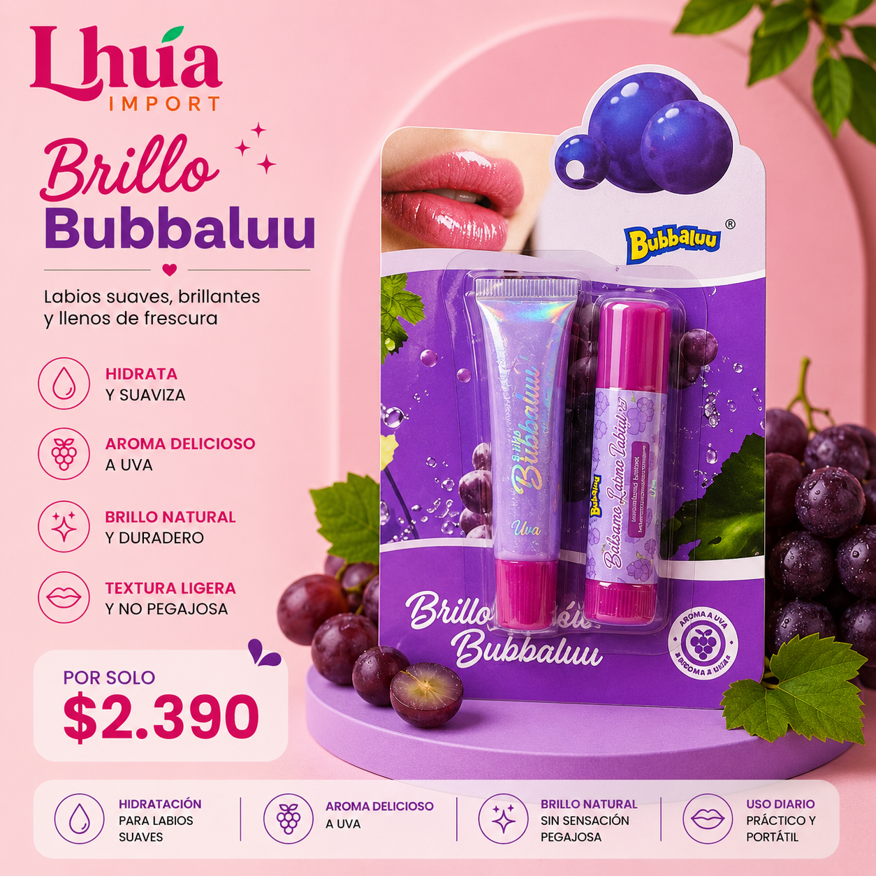 Bubbaluu Balsamo Labial