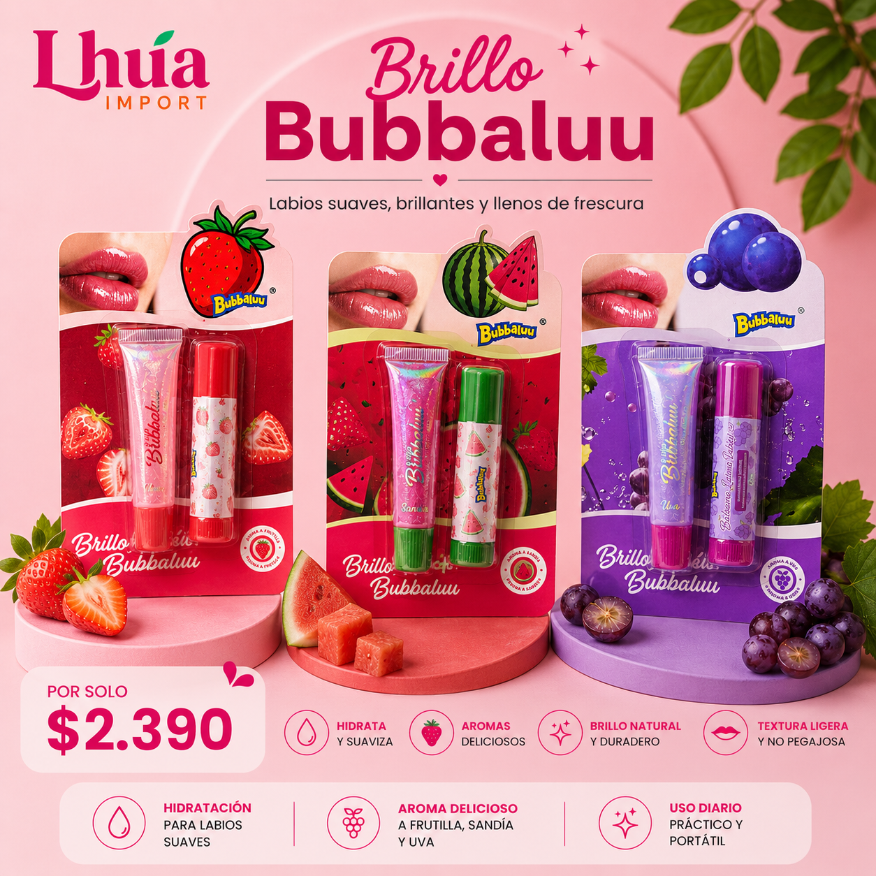 Bubbaluu Balsamo Labial