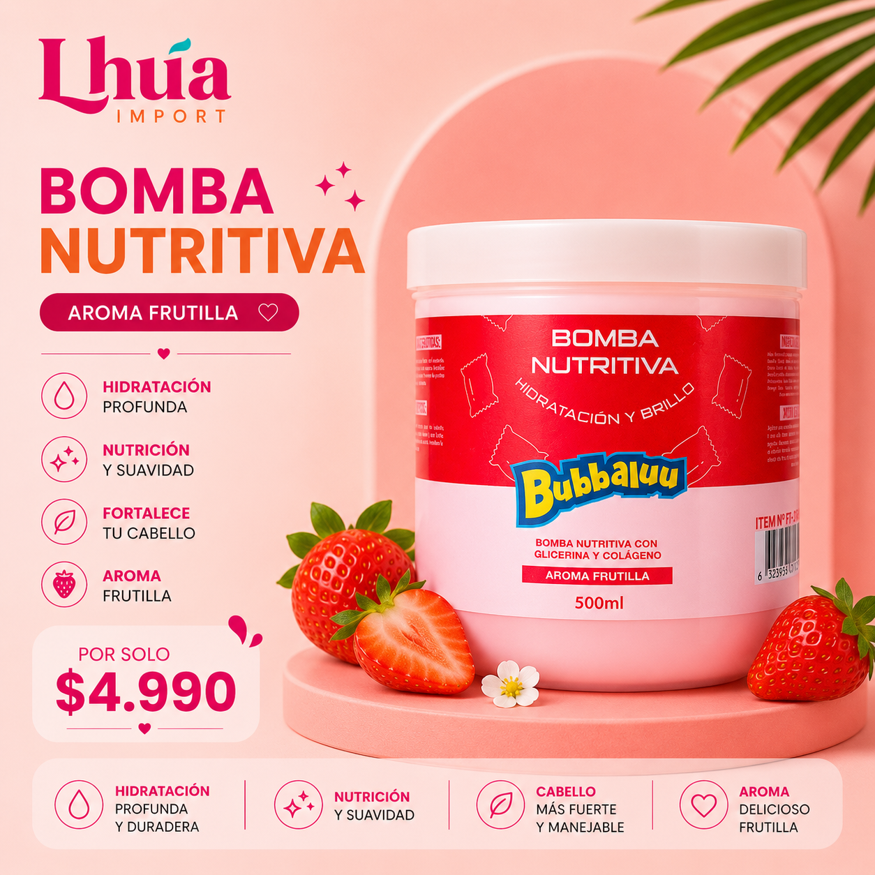 Bubbaluu Bomba Nutrituva 500ml